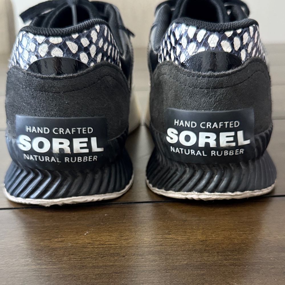 Sorel Black and White Sneakers - Picture 2 of 7